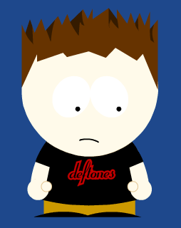 me, as a South Park character